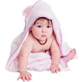 Toalla con capucha de alta calidad del bebé del bambú del 100% Toalla de baño superior del bebé de los bebés y de las muchachas Toalla con capucha de bambú del bebé - orejas del oso
